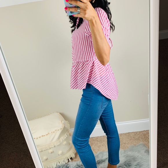 Hi-low button down shirt - Picture 6 of 8